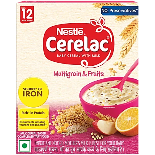 Nestle cerelac Multigrain & fruit (0.660 lb)
