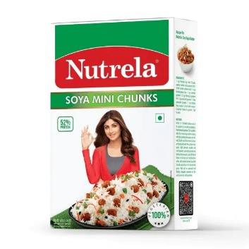 Nutrela soya mini chunks (0.440 lb)