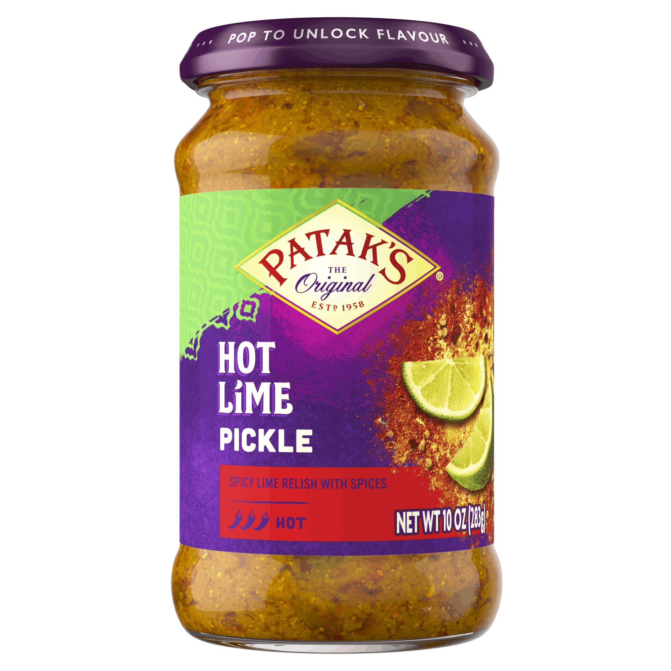 Pataks hot mango pickle (0.622 lb)