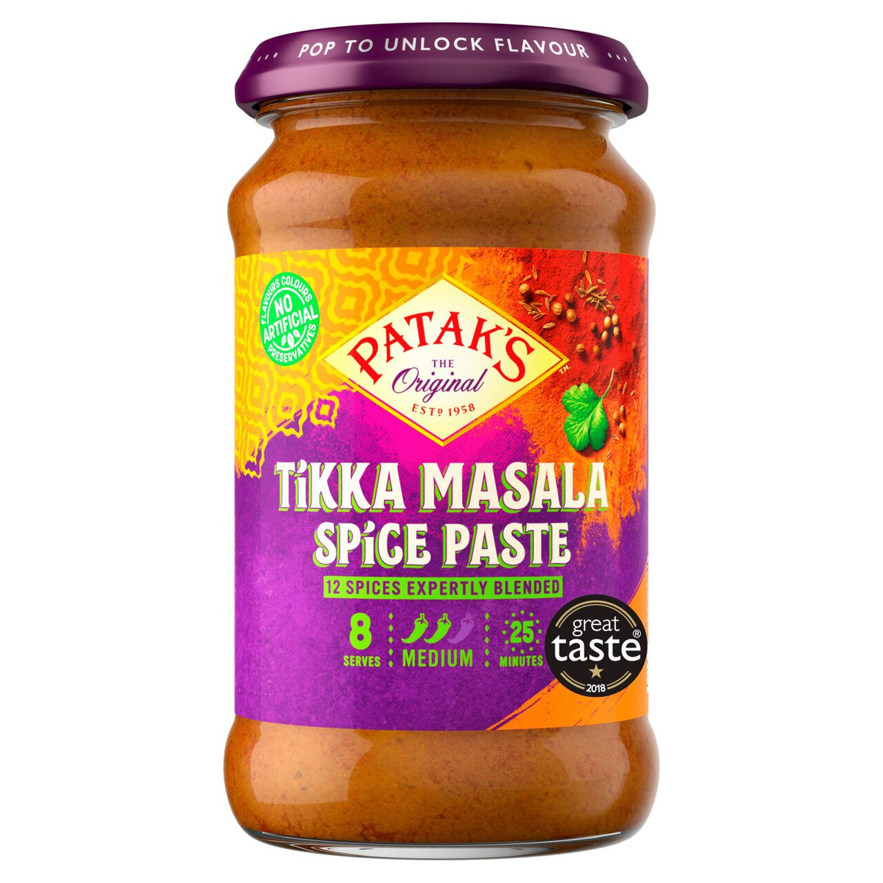 Pataks tikka masala paste (0.622 lb)