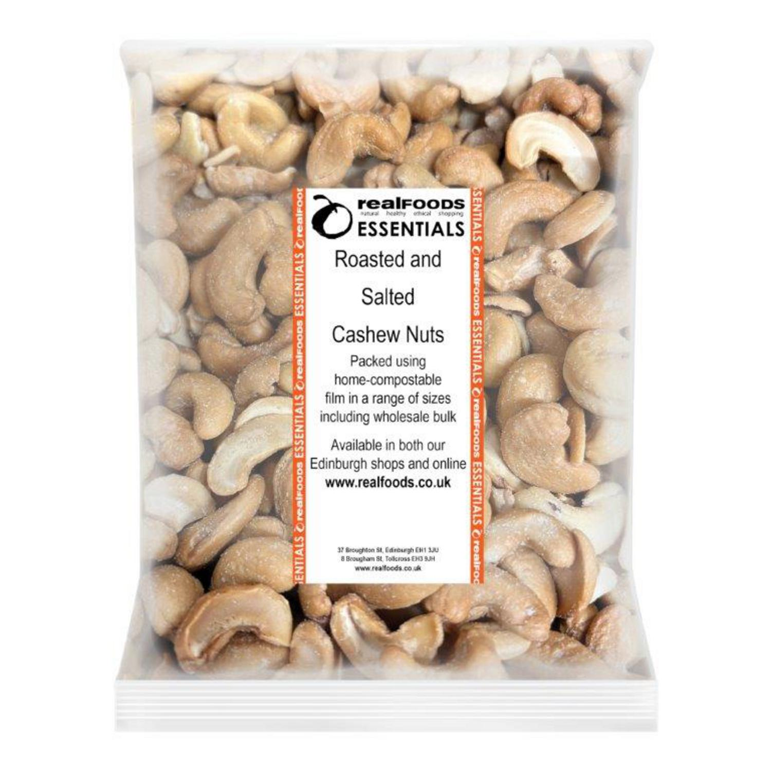 Patel brothers salted rosted cashew (14 oz)