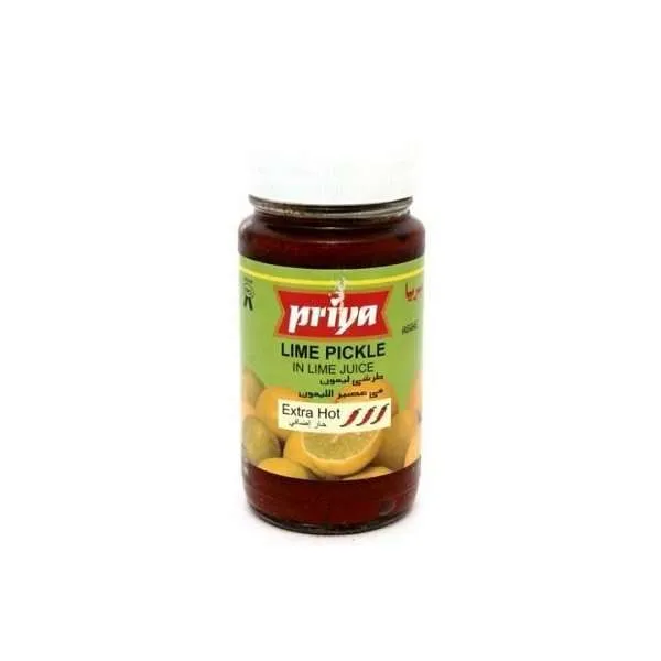 priya extra hot lime pickle (300 g)