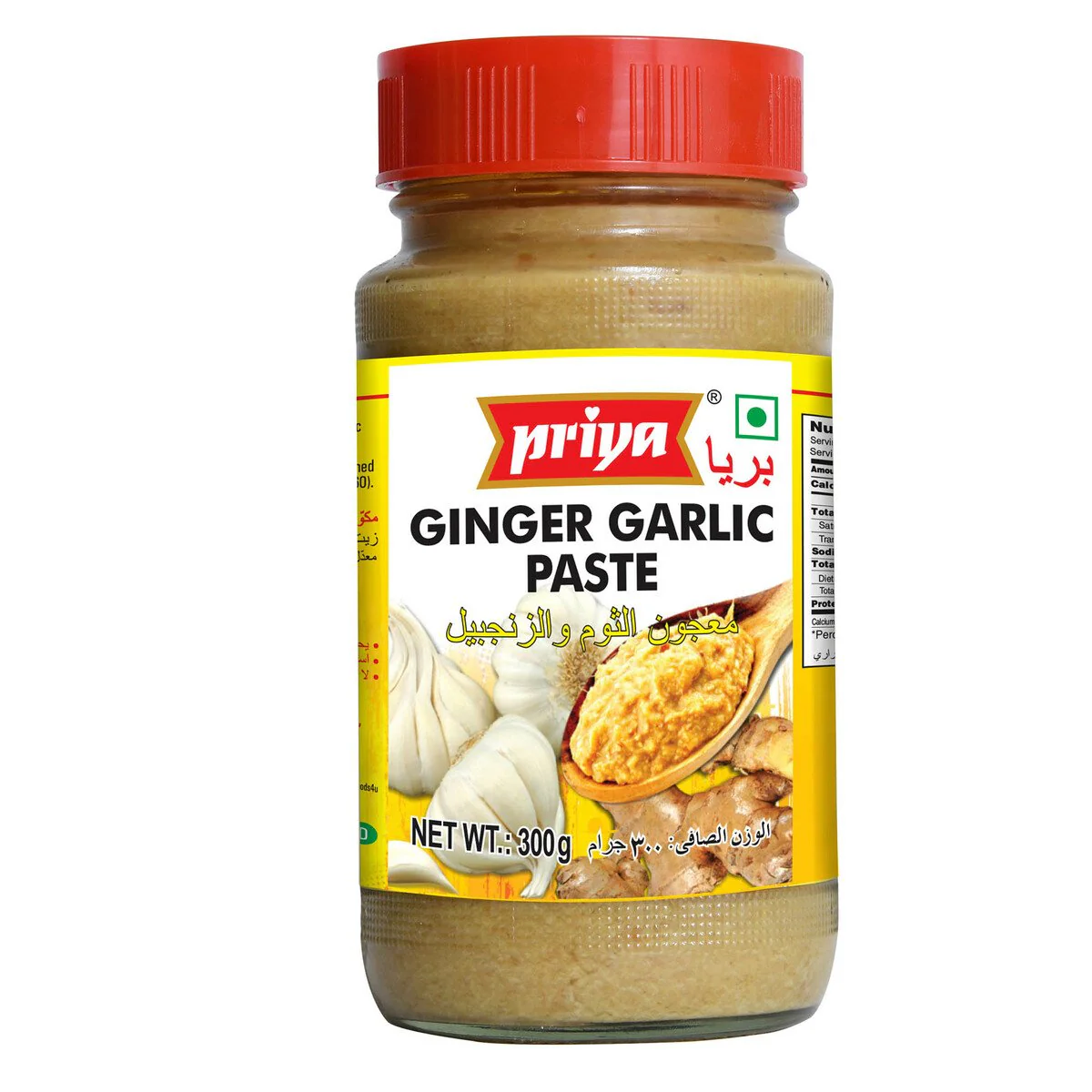 priya ginger garlic paste (300 g)