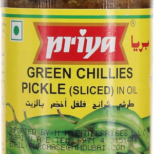 priya green chilli pickle (300 g)