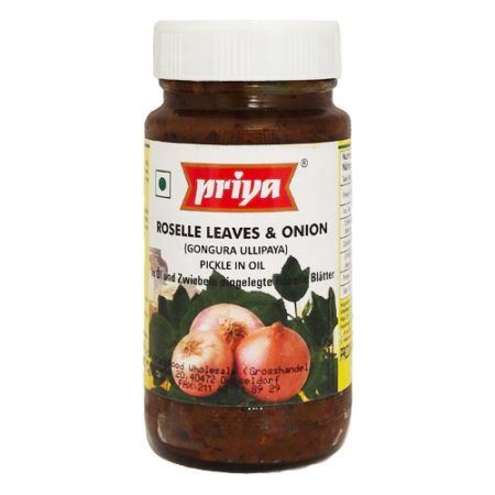 priya roselle leaves onion pickle (300 g)