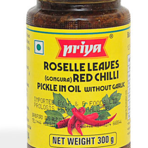 priya roselle leaves red chillipickle (300 g)