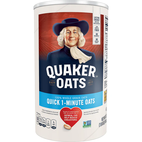 Quaker oats (18 Oz)