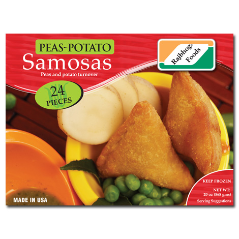 Rajbhog peas samosa (1.240 lb)