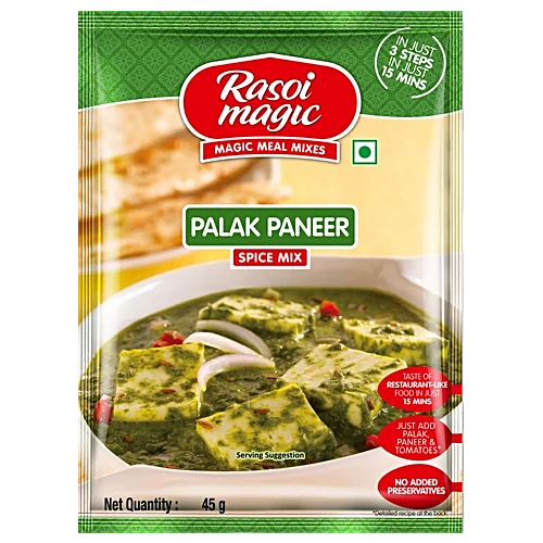 Rasoi magic palak paneer masala (0.110 lb)
