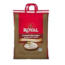 Royal chef secret basmati rice (10.000 lb)