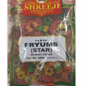 Shreeji fryums star colored (0.880 lb)
