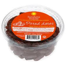 Sunshine snacks pitted dates (24 oz)