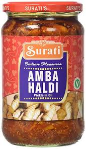 Surati amba haldi pickle