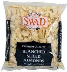 Swad blanched almonds (0.880 lb)