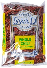Swad chilli whole (400 g)