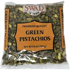 Swad green pistachios (14 oz)