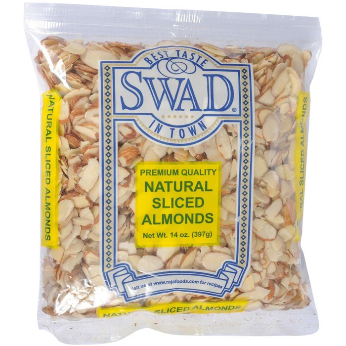 Swad natural sliced almonds (0.880 lb)