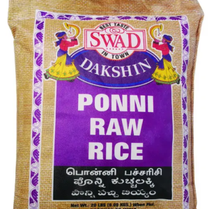 swad ponni raw rice (20.000 lb)