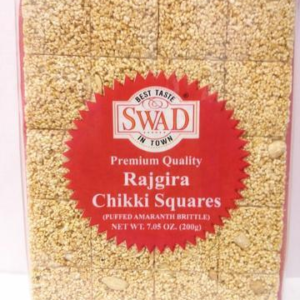 swad rajgira chikki squares (0.440 lb)