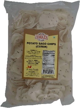 Swad sago potato chips cumin (400 g)