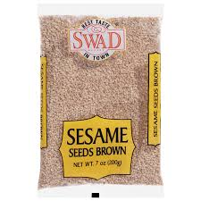 Swad sesame seeds brown (28 oz)