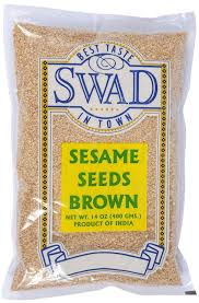Swad sesame seeds brown (56 oz)