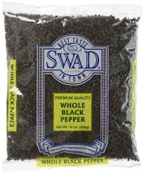 swad whole black pepper (0.220 lb)