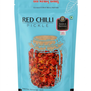 Sweets & namkeens red  chilli pickle (400 g)