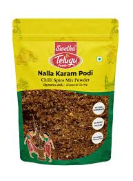 Swetha telugu nalla karam podi (100 g)