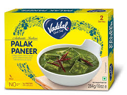 Vadilal palak paneer (10 oz)