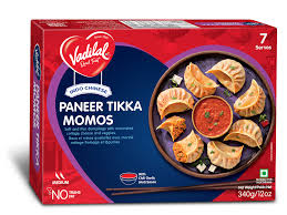 Vadilal paneer tikka momos (340 g)