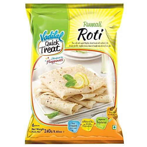 Vadilal rumali roti (6 pcs)