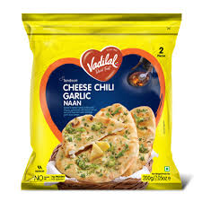 Vadilal tandoori cheese chili garlic naan (320 g)