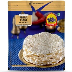 Yash jeera Black paper papad (0.440 lb)